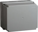 Коробка КМ41344 распаячная для о/п 240х195х165 мм IP55 (RAL7035, монт. плата, кабельные вводы 5 шт)
