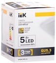 Лампа светодиодная MR16 софит 5 Вт 330 Лм 230 В 3000 К GU5.3 IEK
