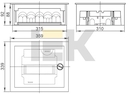 Корпус металлический ЩРв-54з-1 38 УХЛ3 IP31