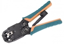ITK Инструмент обжимной для RJ50, RJ45, RJ12, RJ11 синий