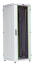 ITK Шкаф сет. 19" 24U 600х600, стек.пер.дверь сер.(место1из3)