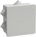 Коробка КМ41235 распаячная для о-п 85х85х40мм IP44 (RAL7035 6 гермовводов)
