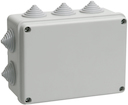 Коробка КМ41242 распаячная для о-п 150х110х70мм IP55 (RAL7035 10 гермовводов)