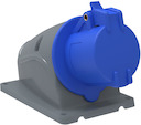 Розетка стационарная ССИ-113 16А-6ч/200-250В 2Р+РЕ IP44 MAGNUM