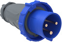 Вилка переносная ССИ-033 63А-6ч/200-250В 2Р+РЕ IP67 MAGNUM