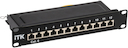 ITK 1U патч-панель кат.6 STP 12 портов 10" Dual IDC