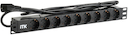IEK PH22-9D2-P ITK PDU 9 розеток нем ст 1U шнур 2м вилка С14 ПВХ чер (шт)