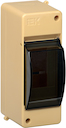 IEK MKP42-N-02-30-20-S KREPTA 3 Бокс с прозрачной крышкой КМПн 2/2 для 2-х автоматических выключателей (Сосна)