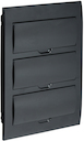 Корпус модульный пл. встр. ЩРВ-П-36 черный черн. дв IP41 IEK