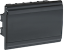Корпус модульный пластиковый встраиваемый ЩРВ-П-12 PRIME черный IP41 IEK