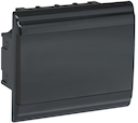 Корпус модульный пластиковый встраиваемый ЩРВ-П-9 PRIME черный IP41 IEK
