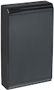 Корпус модульный пластиковый навесной ЩРН-П-36 PRIME черный IP41 IEK