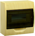 Корпус модульный пластиковый навесной ЩРН-П-8 (сосна) IP41 IEK KREPTA 3