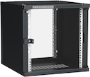 ITK Шкаф LINEA WE 12U 600x650мм дверь стекло черный
