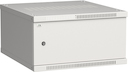 ITK Шкаф LINEA WE 6U 600x650мм дверь металл серый