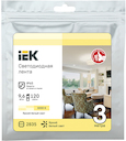 Лента LED 3м LSR-2835WW120-9,6-IP65-12В IEK
