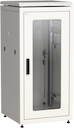ITK Шкаф сетевой 19" LINEA N 18U 600х800 мм стеклянная передняя дверь, задняя металлическая серый