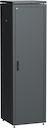 ITK Шкаф сетевой 19" LINEA N 42U 600х800 мм металлическая передняя дверь черный