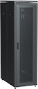ITK Шкаф сетевой 19" LINEA N 33U 600х1000 мм перфорированные двери черный