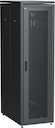 ITK Шкаф сетевой 19" LINEA N 33U 600х1000 мм перфорированная передняя дверь черный