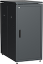 ITK Шкаф сетевой напольный 19" LINEA N 24U 600х1000мм металлические двери черный