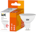 Лампа светодиодная ECO MR16 софит 3Вт 230В 3000К GU5.3 IEK