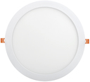 Белый Светильник LED ДВО 1609 круг 24Вт 4000 IP20