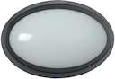 Светильник LED ДПО 5041 12 Вт 4000 K IP65 овал черный IEK