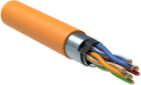 ITK Витая пара F/UTP кат.5E 4x2х24AWG solid LSZH нг(А)-HF оранжевый (305м)