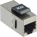 ITK Проходной адаптер кат.5E FTP RJ45-RJ45 Keystone Jack