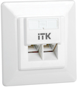 ITK Внутренняя информационная розетка RJ45 кат.5E UTP 2 порта