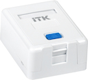 ITK Корпус настенной розетки для 1 мод. Keystone Jack