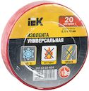Изолента 0,13х15 мм 20 метров красная