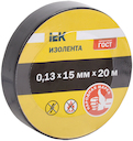 Изолента 0,18х19 мм черная 20 метров IEK
