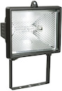 Прожектор галогенный 500 Вт (R7s, IP54, черный)