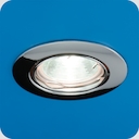 Gamma 51 1 05 Светильник литой поворотный хром MR 16