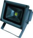 Прожектор светодиодный LED FL 10 10Вт 230V 4000K IP65 матовый хром Italmac