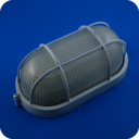 Round WP 60 21 01 Светильник IP54, овальный, 60 Вт, белый с решеткой