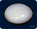 Round WP 60 00 02 Светильник  IP54, круглый, 60Вт, черный