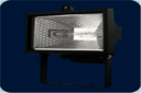 FL 500 02 Прожектор галогенный  IP54, 500 Вт, черный