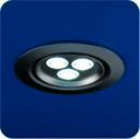 Vega 09 01 12 светильник светодиодный 9W в комплекте с драйвером, круглый, поворотный , матовый хром