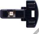 Лампа LED для выключателей 110-250 V, 1.1 mA, красная