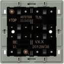 KNX кнопочный модуль с интегрированным шинным сопряжением, "стандарт", 1-4 группы