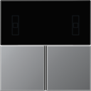 крышка с клавишами для Room controller, алюминий