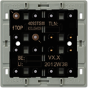 KNX кнопочный модуль с интегрированным шинным сопряжением, "универсальный", 1-4 группы