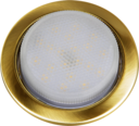 PGX53 SET 10639.23 золото матовое 4.4W 5000K frosted Jazzway
