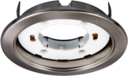 Светильник GX53-GX76 PGX53 10639.27 никель матовый 106*39мм