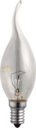 Лампа накаливания CT35 60W E14 clear "Свеча на ветру"
