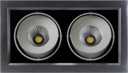 PSP-S112 2x9W 4000K GREY