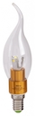 PLED-CA37 CLEAR GOLD 5w 4000K 390Lm E14 230/50  Jazzway